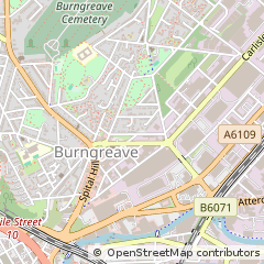 Map of Sheffield