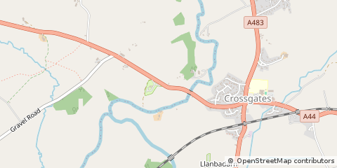 Map of Llandrindod Wells