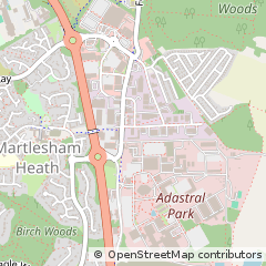 Map of Ipswich, Suffolk