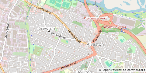 Map of Derby