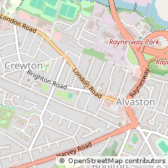 Map of Derby