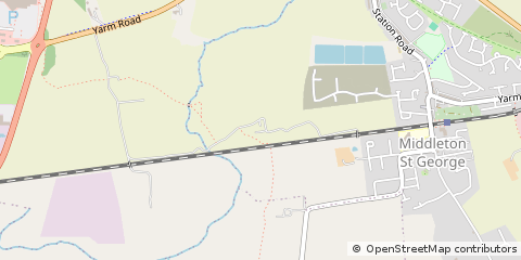 Map of Darlington