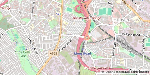 Map of Leeds