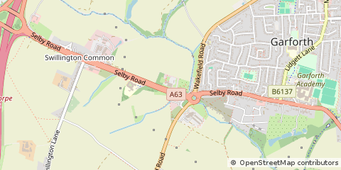 Map of Leeds