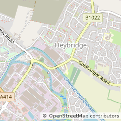 Map of Maldon, Essex