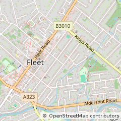 Map of Fleet, Hampshire