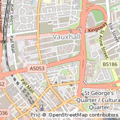 Map of Liverpool