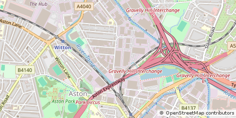 Map of Birmingham