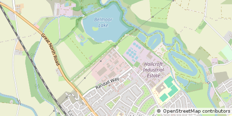 Map of Retford, Nottinghamshire