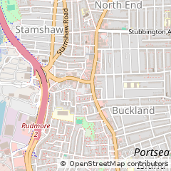 Map of Portsmouth, Hampshire