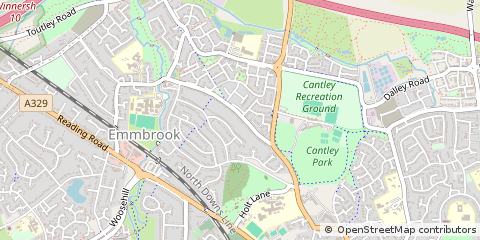 Map of Wokingham