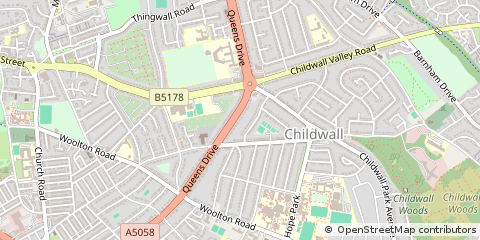 Map of Liverpool