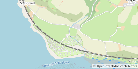 Map of Kidwelly