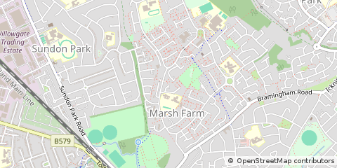 Map of Luton