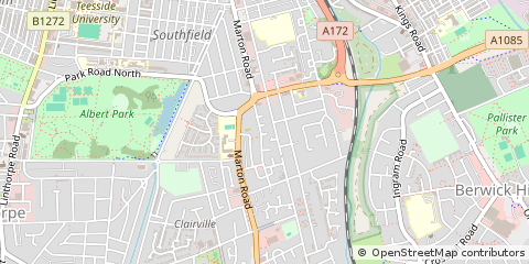 Map of Middlesbrough