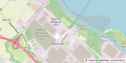 Map of Ellesmere Port, Cheshire