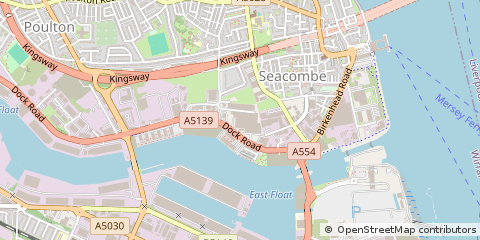 Map of Birkenhead