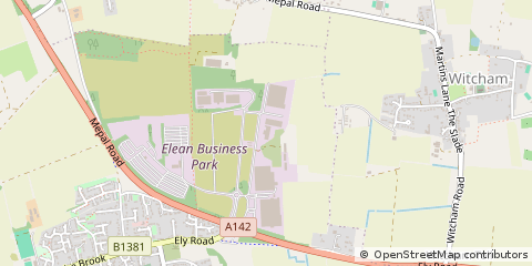 Map of ELY, Cambridgeshire