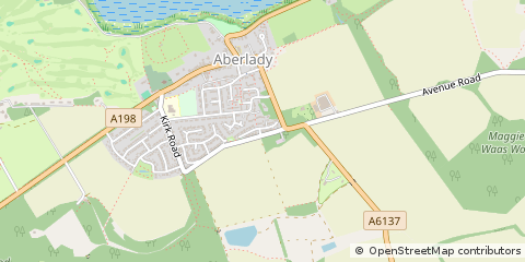 Map of Longniddry, East Lothian