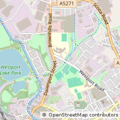Map of Stoke-on-Trent