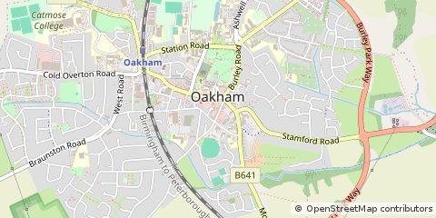 Map of Rutland