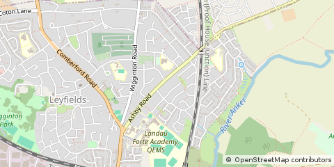 Map of Staffordshire