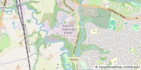 Map of Chorley