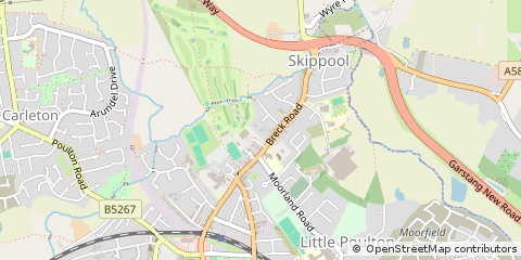 Map of Lancashire