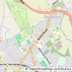 Map of Lancashire
