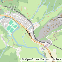Map of Caerphilly