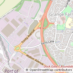 Map of Felixstowe, Suffolk