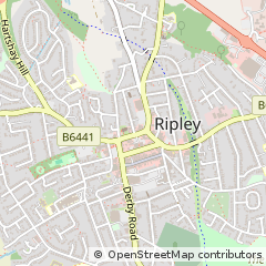 Map of Ripley, Derbyshire