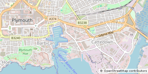 Map of Plymouth