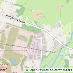 Map of Wimborne, Dorset