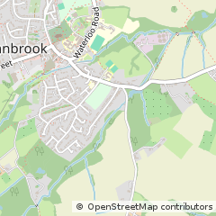 Map of Cranbrook, Kent