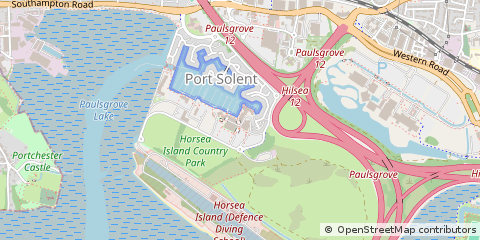 Map of Portsmouth, Hampshire