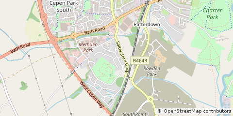 Map of Chippenham