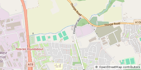 Map of Peterlee, County Durham