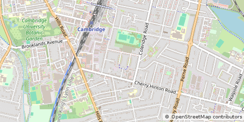 Map of Cambridge
