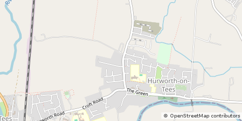 Map of Darlington