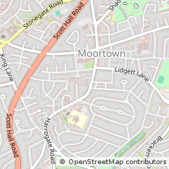 Map of Leeds, West Yorkshire