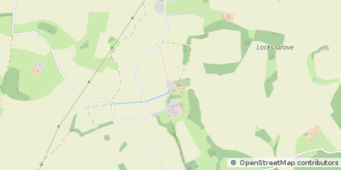 Map of Farnham, Surrey