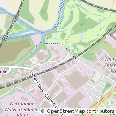 Map of Castleford