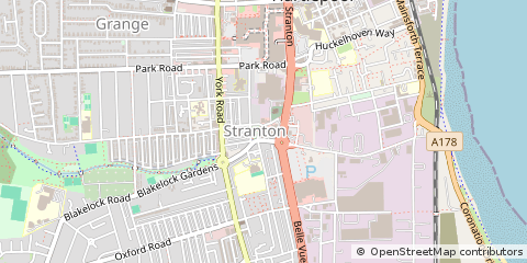 Map of Hartlepool