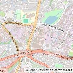 Map of Poole, Dorset