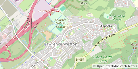 Map of Bristol