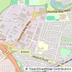 Map of Andover, Hampshire