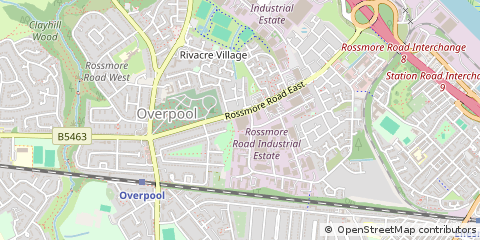 Map of Ellesmere Port