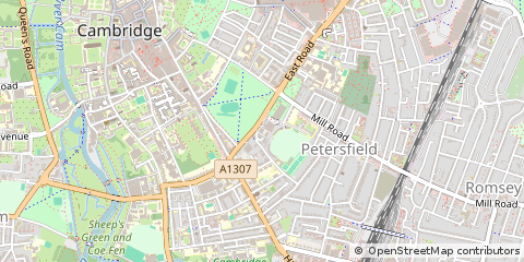 Map of Cambridge