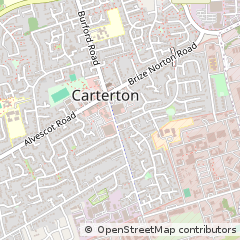 Map of Horley, Oxfordshire